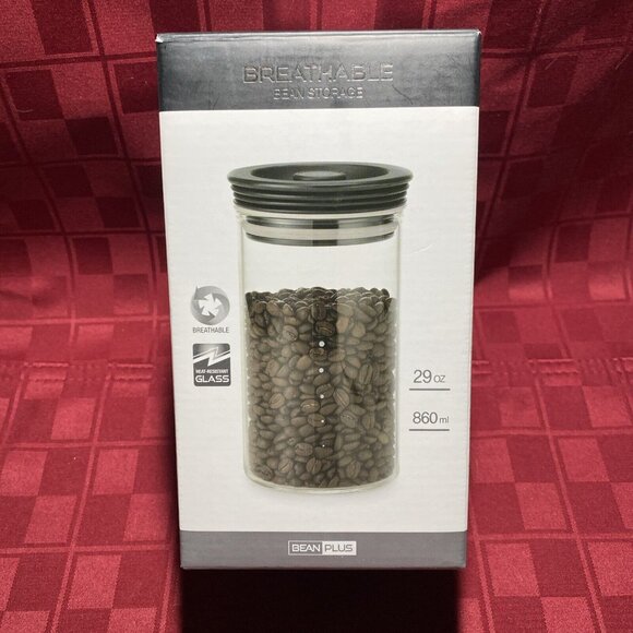 BeanPlus Sealing Carafe Two-in-One Breathable Lid 29oz - New - Picture 1 of 7